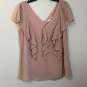 Banana Republic - Women’s Top Blouse Silk Ruffles